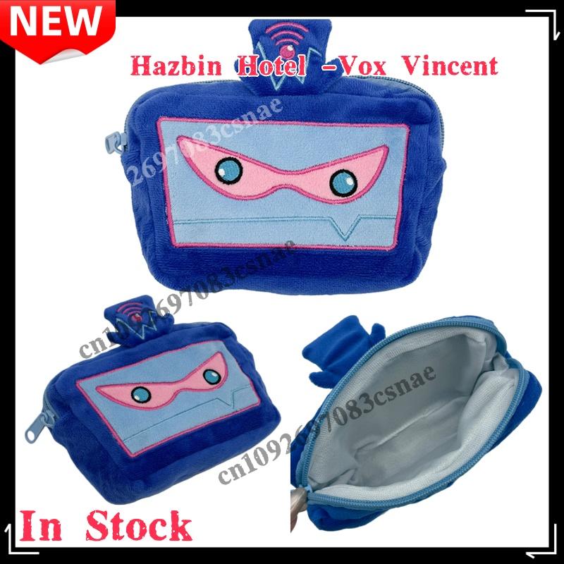New In Stock Hazbin Hotel Vox Plush Anime Figures Dolls Cartoon Plushies Stuffed Doll Peripherials Kid Toy Birthday Gifts