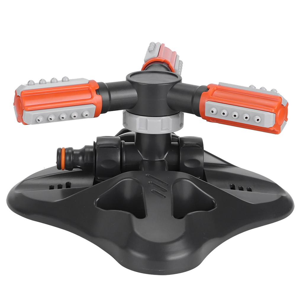 Automatic 360 Degree Rotating Irrigation 3 Arm Sprinkler System for Garden Yard Lawn Watering Tool