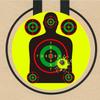 4" Fluorescent Blossom Compound Bow Target Paper for Competition Practice