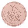 Bird Bath Copper Disk 99.99% Pure Copper Water Cleaner 1mm Thick with Stable Triple Point Support for Outdoor Birdbaths Bowls All Season Use B