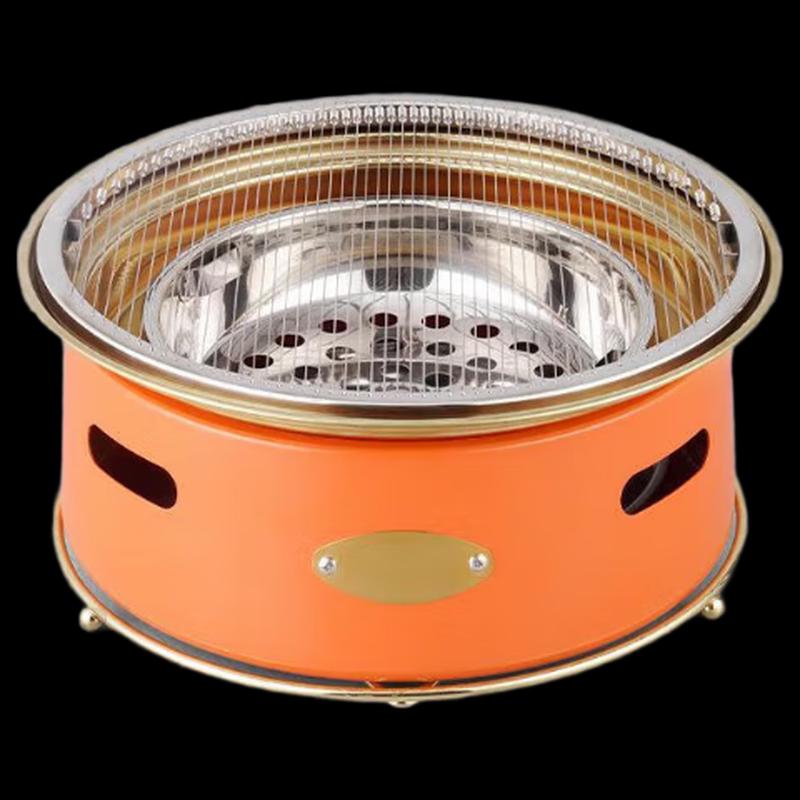 OEING Outdoor Carbon Steel BBQ Grill