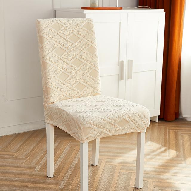 Chair Covers Reupholster Dining Chair Back Plush Jacquard