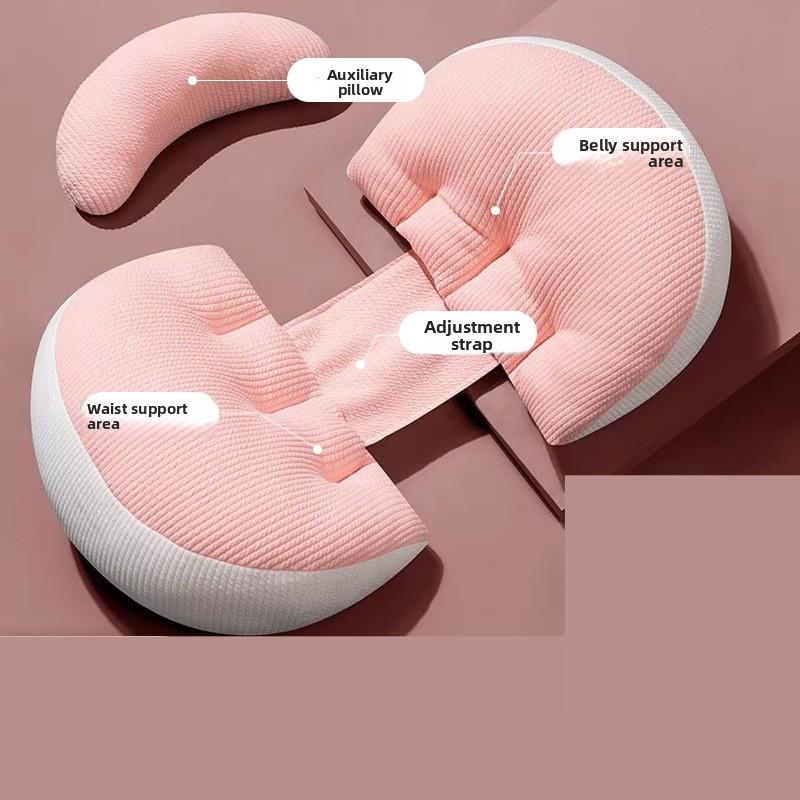 U Shaped Maternity Pillow Side Sleeping Back Support Belly Wedge Pregnancy Sleeping Aid Multifunctional Pillow Set