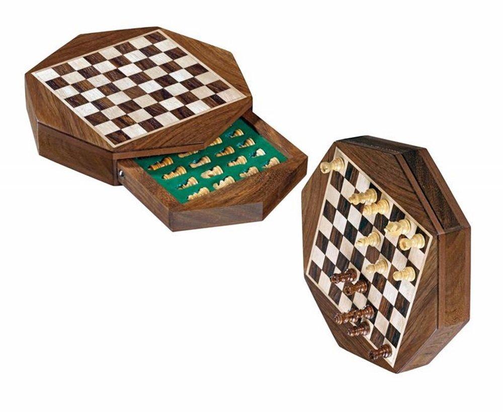 Philos Portable Mini Chess 15cm Set, [Used]