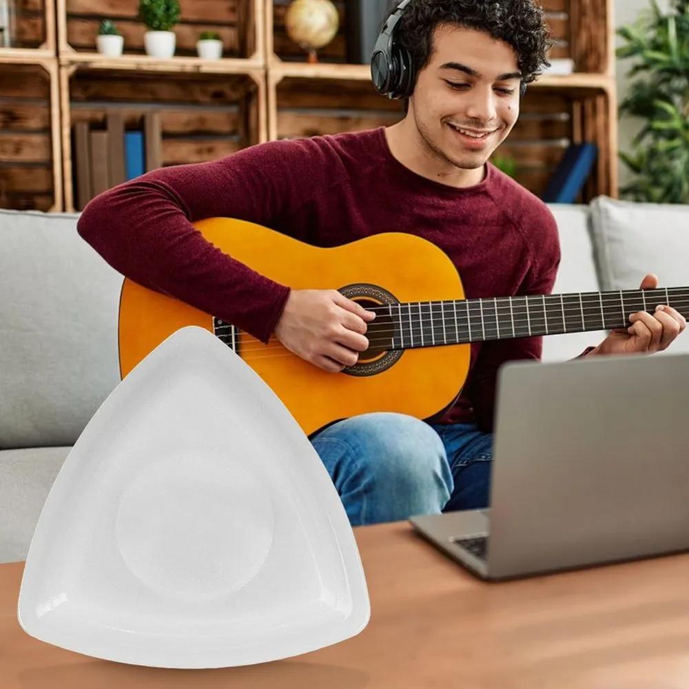Guitar touch glowing pickup with LED backlight for electric bass players