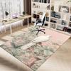 1 Stück Vogel, floral Extra Groß Rutschfester Boden Teppich, Büro, Familie, Schlafzimmer, Studio Großer Bereichsteppich Indoor Teppiche, Lebendige Farben
