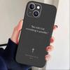 Bible Verse Jesus Christ Christian Phone Case For iPhone 16,15,14,13,12,17,Pro Max,Plus Silicone Black Case
