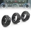 3 Stück LR029591 Auto-Konsolen-Klimaanlagen-Schalter-Reglerknopf für Land Rover Discovery 4 Range Rover Sport Zierleisten Zubehör
