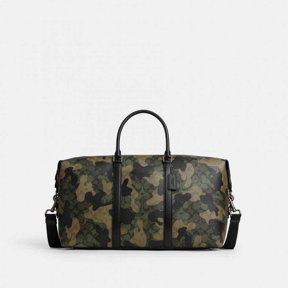 

Кроссовки Coach Trekker 52 из фирменной парусины с камуфляжным принтом
