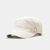 Men's Flat Top Solid Baseball Caps Boy Hunting Snapback Cap Male Summer Black Dad Hats for Women