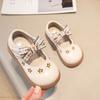 Girls' Princess Shoes Spring New Girl Leather Shoe Soft soled Girl Single Shoe Fashion Children's Shoe Embroidered Girls' Shoes
