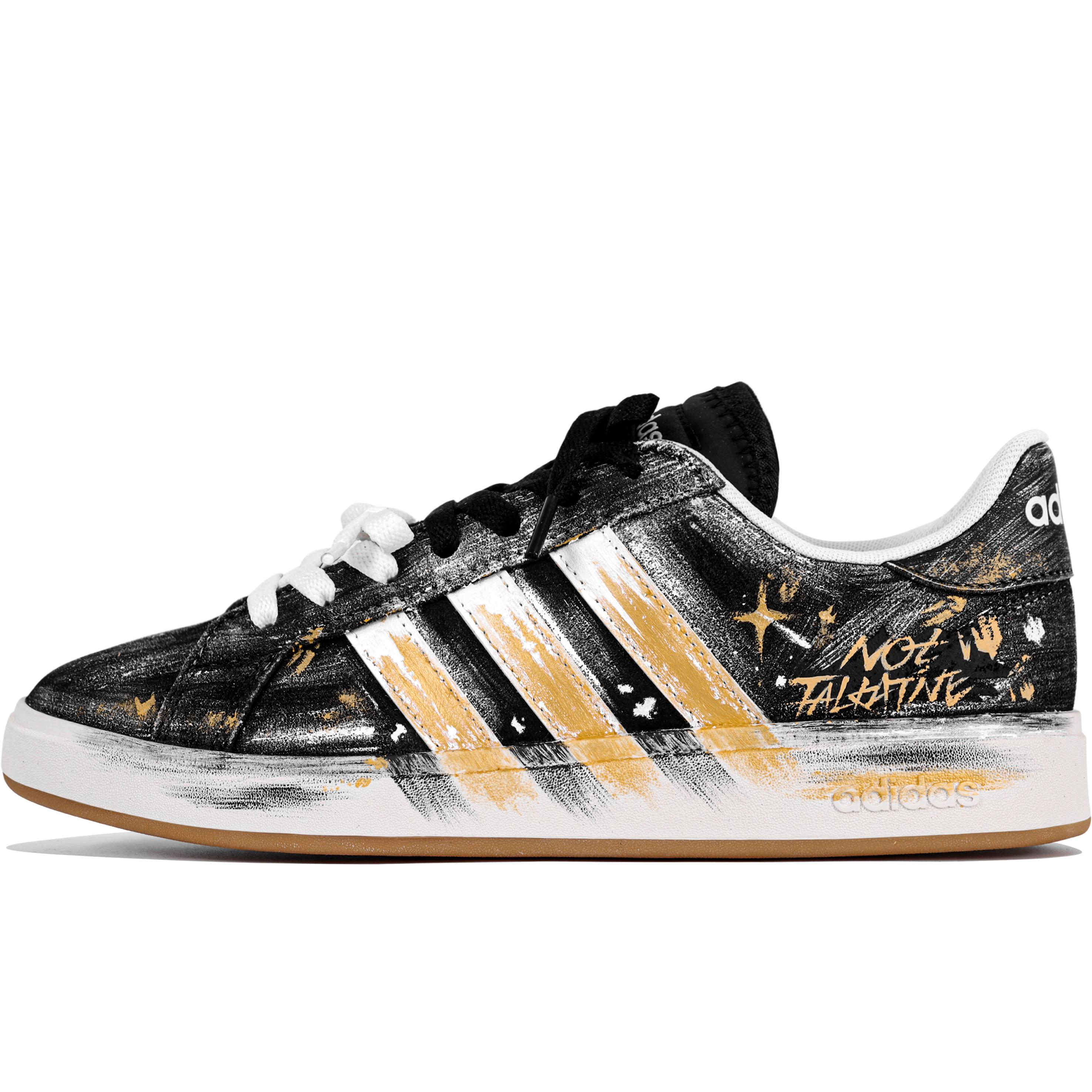 

Adidas Grand Court Base 00s Ink Stain Tide Abrasion Resistant Abrasion Resistant Low top Skateboard Shoes Unisex JP6335(Team739-) 44