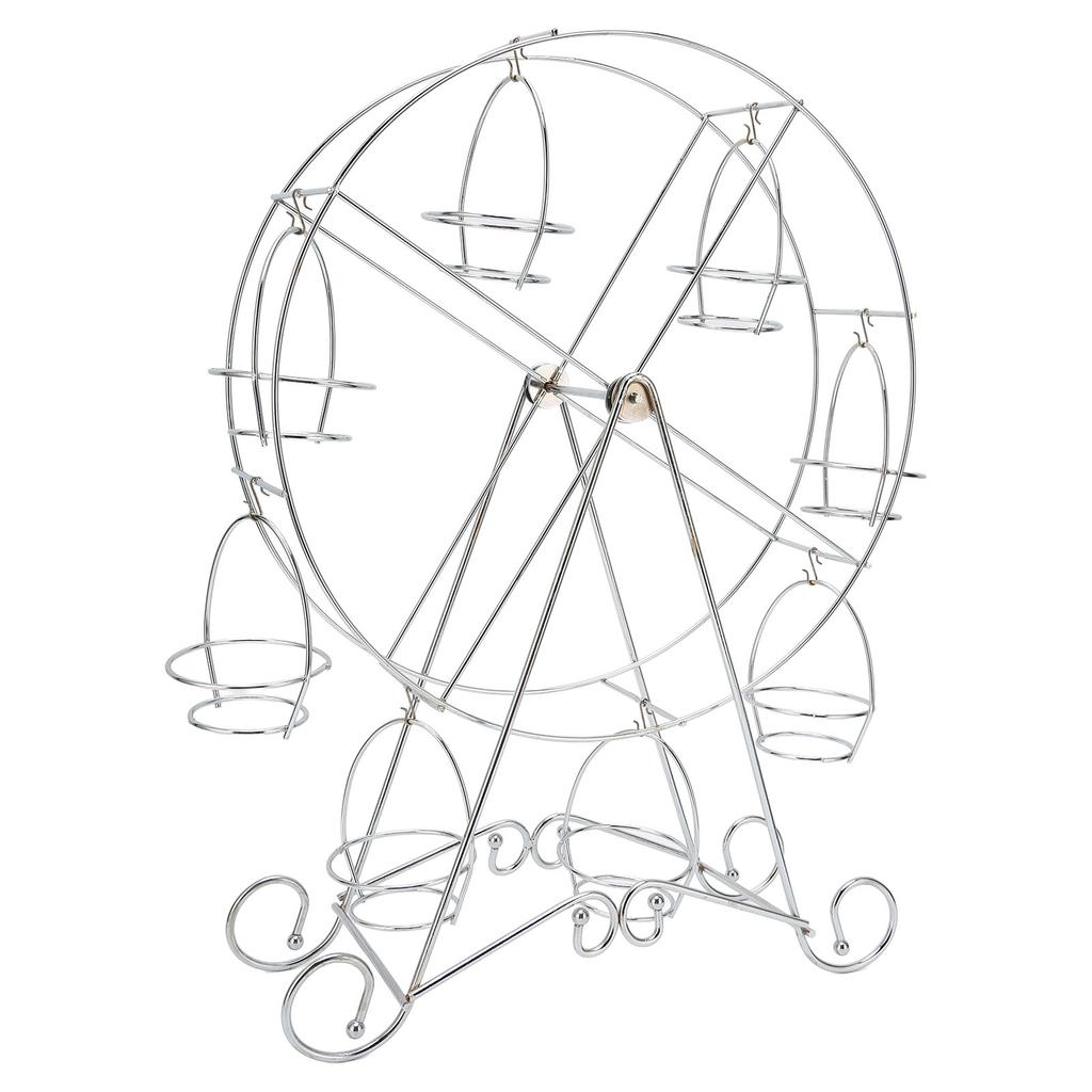 Ferris Wheel Cupcake Stand 8 Cups Dessert Carrier Display Holder for Restaurants Dessert Shops