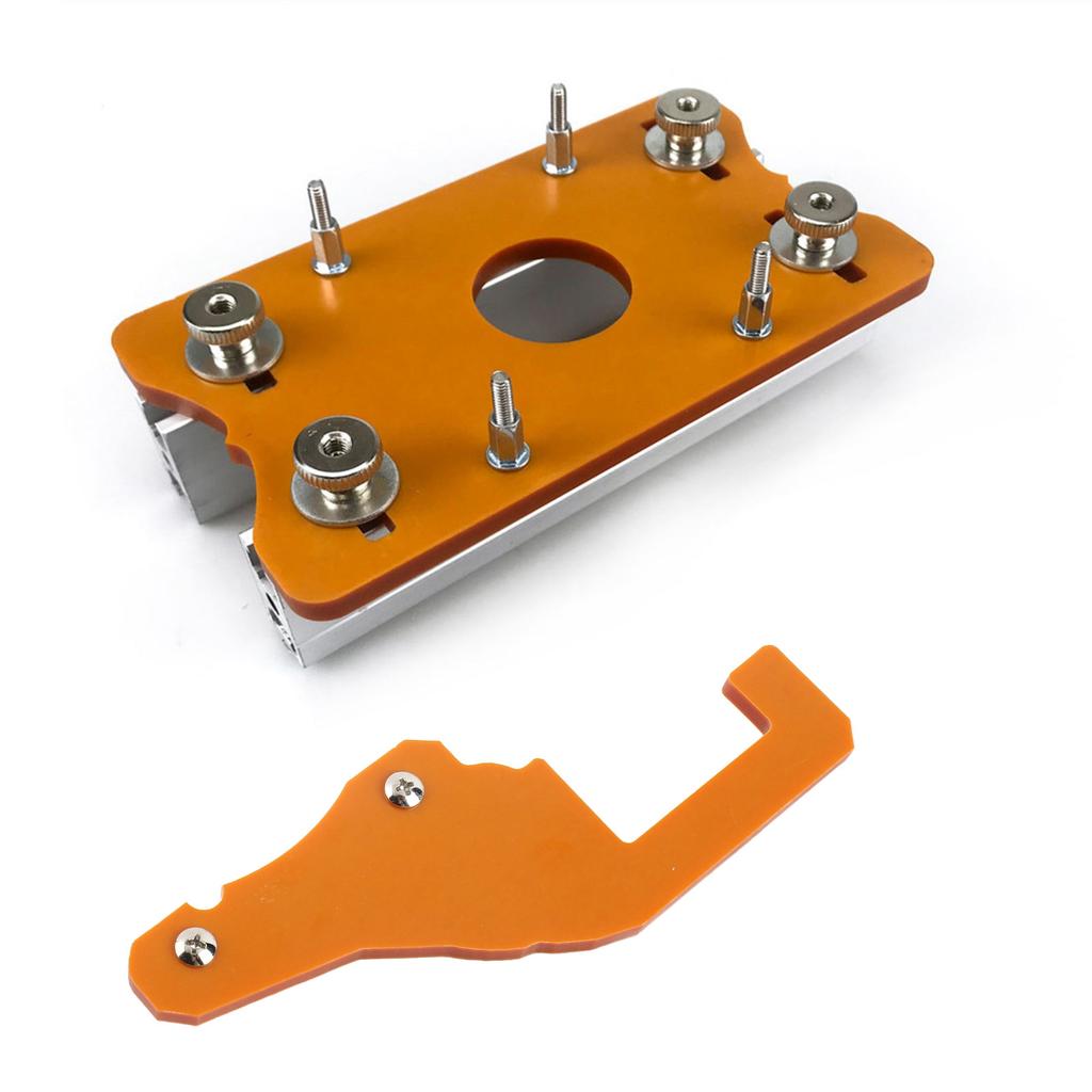 Wood Router Slotting Bracket 5 To 56mm Adjustable Base Trimmer Slotting Machine Bracket for Woodworking