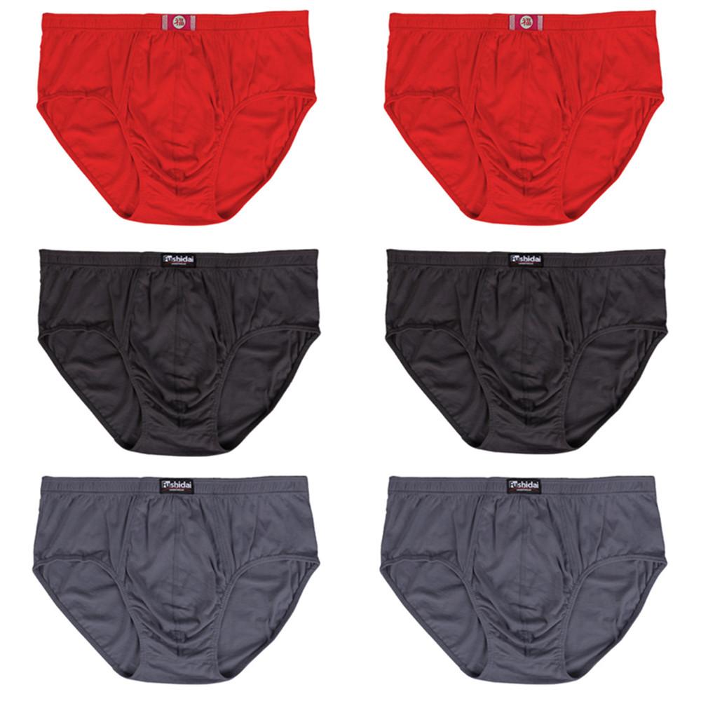 6 Pieces/Lot Men Big Size Briefs Large Underwear Underpants Cotton Panties Undies Male Knickers XL 2XL 3XL 4XL 5XL 6XL 7XL 8XL