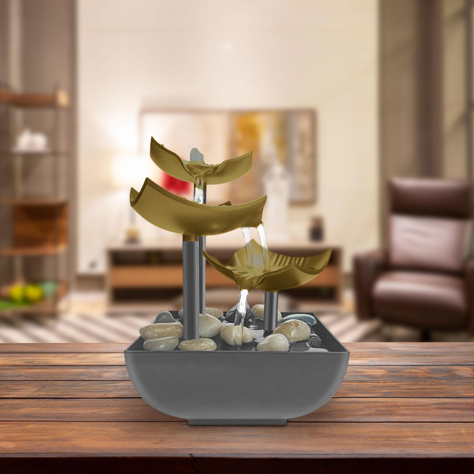 

Indoor Water Feature with LED Lights бронзовий