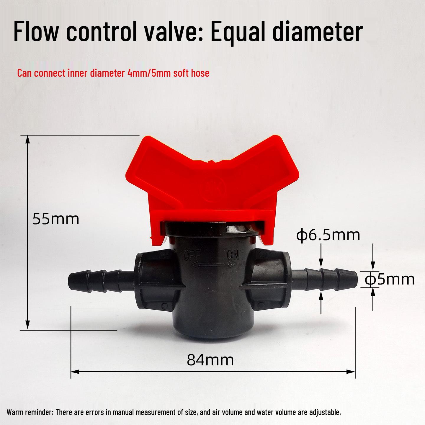 Aquarium Pipe Connector & Flow Control Valve for Water Pump and Filter Systems