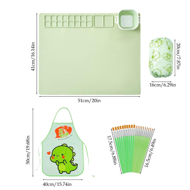 Силиконовый коврик для рисования для детей — фото 8