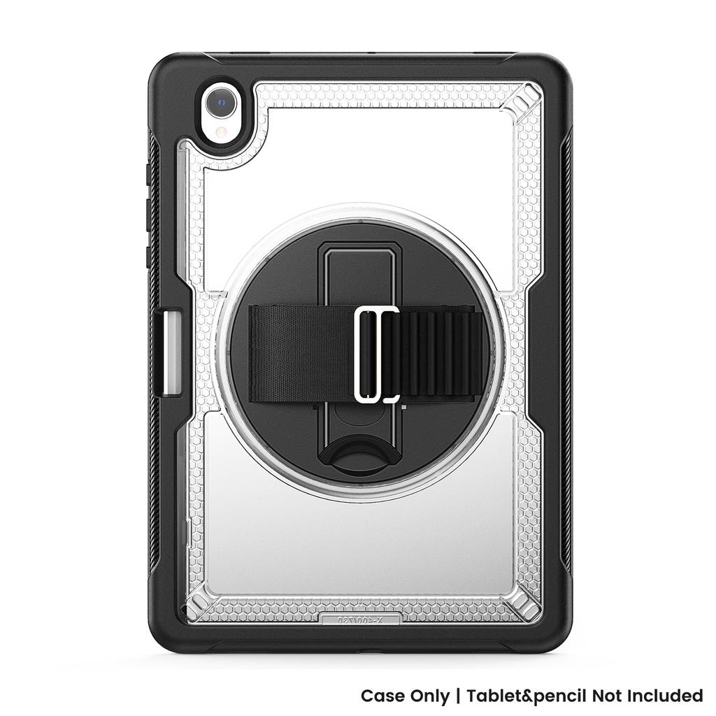 Stand Case For Samsung Tab S11 S10 FE A11 A9 Plus and iPad Pro 10/11/12th Mini Air Tablet Case Sleeve Thick Heavy Duty Shockproof Hand Band Hard
