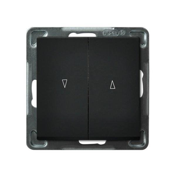 Shutter Connector, Matt Black SONATA ŁP-7R//33