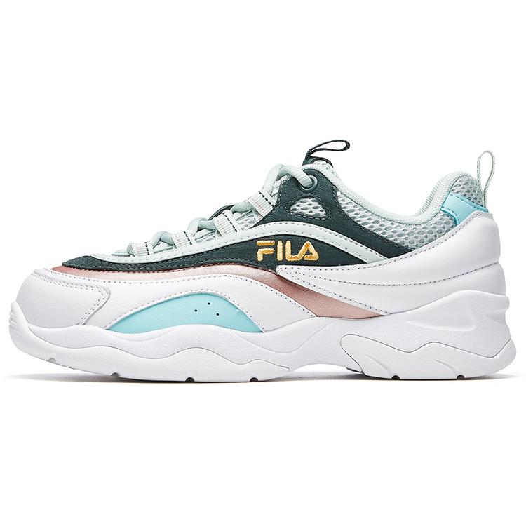 FILA Ray Повседневная обувь Женская Низкие Группа Белый/Полярно-зеленый F12W011104FWP 37.5