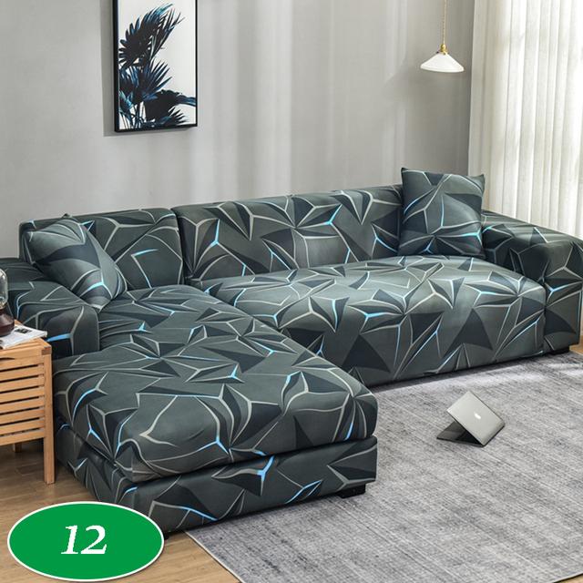 

Чехол на диван для гостиной L-образный угловой чехол для дивана, шезлонг, эластичный чехол для дивана, кресла, дивана 2 Seater 145-185cm