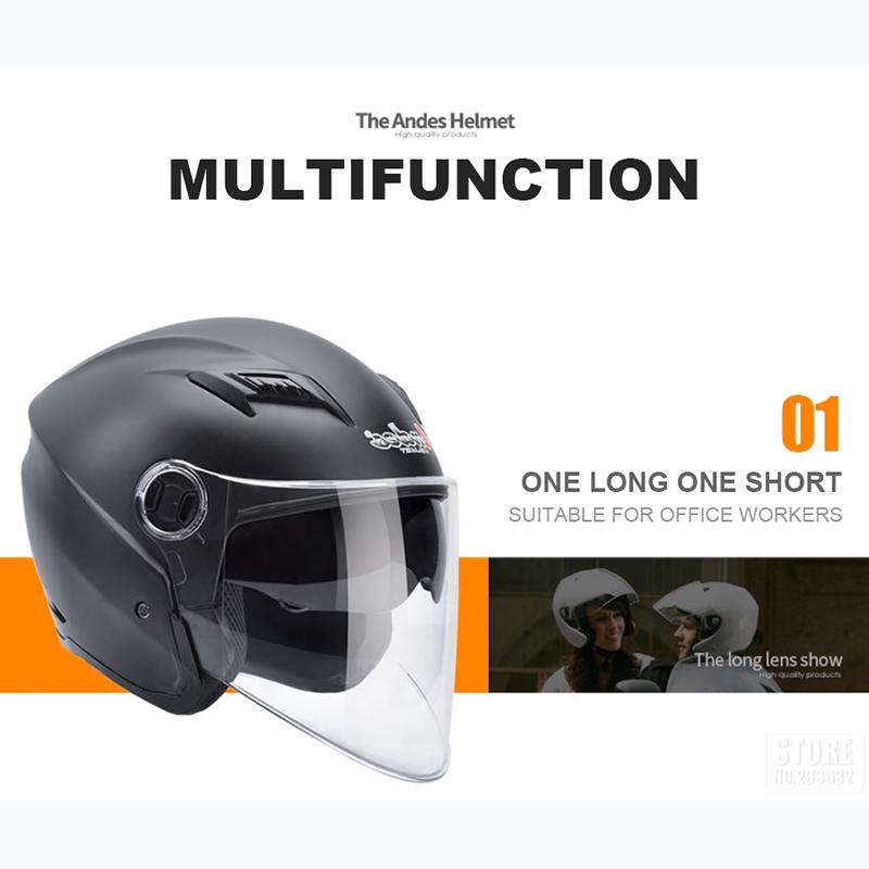 Buy Andes Motorcycle Helmet Summer 