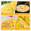 Stainless Steel Corn Peeler Long Handle Cob Stripper, Quick & Easy Kernel Remover for Kitchen BBQ Picnics