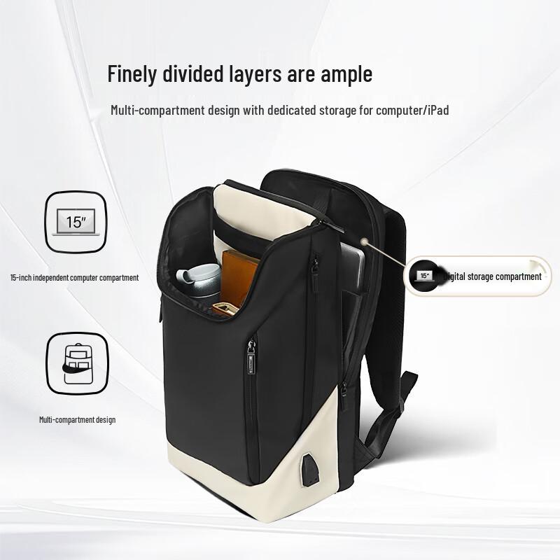 Diplomat DB-15120L Business Travel Laptop Backpack
