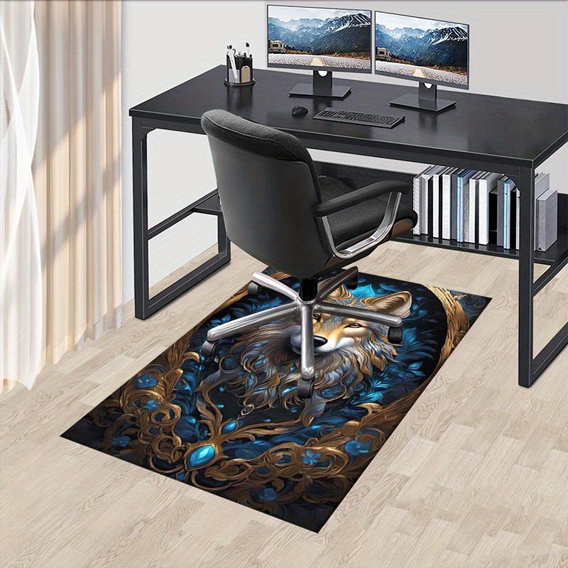 1pc. Fantasy Wolf Rug - Home Decor, Office Carpet, Chair Cover, Outdoor Mat, Gift Idea