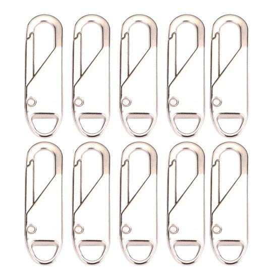 Detachable Zipper Pull Replacement Zipper Pull Tab Quick Attach Remove Zipper Pull for Backpacks Jackets Boots Luggage Clothing Purse