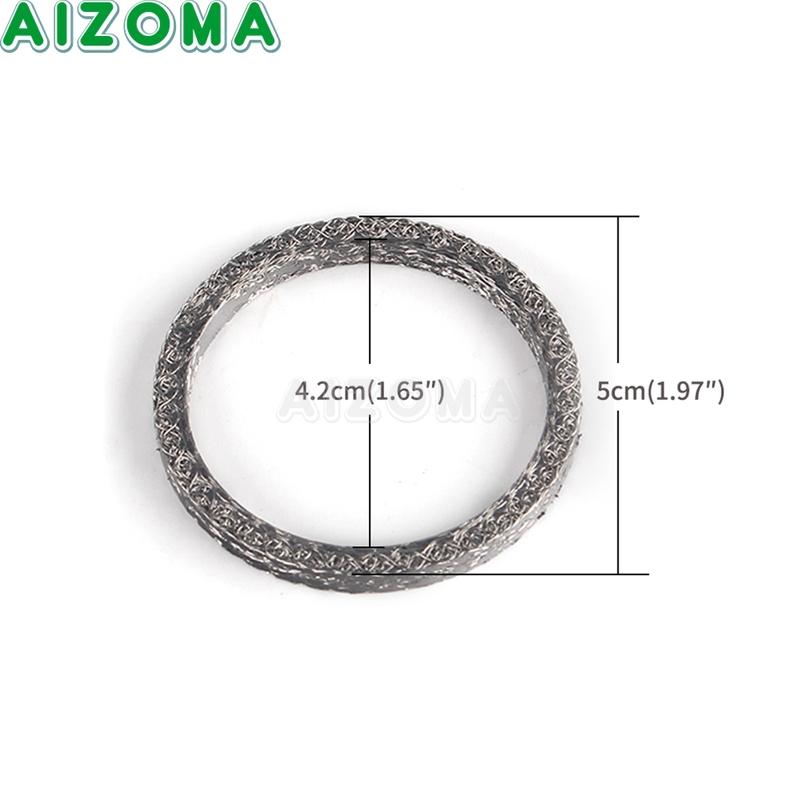 For Harley Touring FLH FLHT Road King FLHR Softail FXST FLSTF FLSTC Dyna FXD FXDWG FXDB Motorcycle Exhaust Pipe Header Gaskets