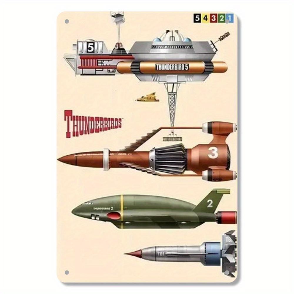 

Room Decoration Thunderbird Iron Sign Vintage Thunderbird Adventure Wall Art Suitable for Rooms Homes Restaurants Bars 20x30cm（7.8x11.8inch）