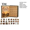 Autumn Theme Celebration Gift Harvest Blessings Advent Calendar, 24 Days Countdown to Thanksgiving Calendar Box, Festive Home Decor Accents