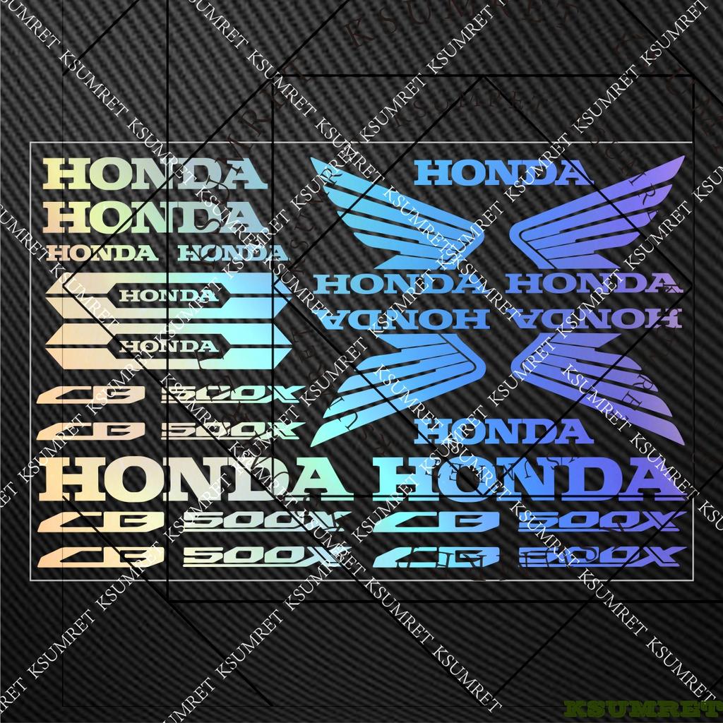 For Honda CB500X Stickers Motorcycle Sticker Moto Helmet Cb500x Emblem Decal