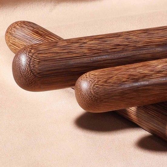 Holz-Nudelholz Natürliches Massivholz Mehrzweck-Teigroller Antihaft-Küchenwerkzeug für Fondant Kuchenboden Kekse Brot Pizza Knödel