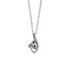 K10 White Gold Diamond Necklace [Estelle] 0442-0067-0020-0000