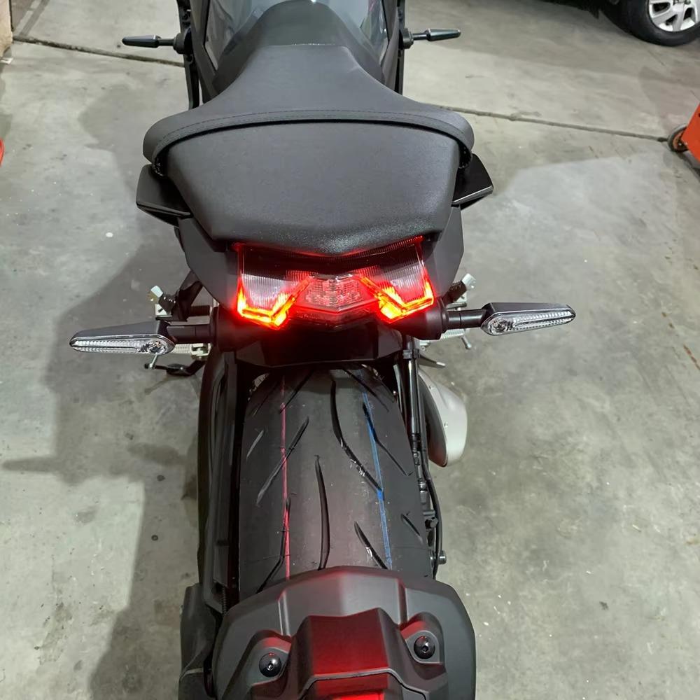 ABS Motorcycle LED Turn Signal Light 12V Turn Signal  Lamp  For YAMAHA MT07 MT09 MT-07 MT-09