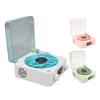 Vintage Record Player Bluetooth Speaker 4 Modes Portable Wireless Turntable Stereo Speaker with Cloc