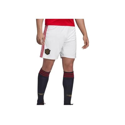 Manchester United Striped Breathable Comfortable Soccer Shorts Men Shorts White DW7895