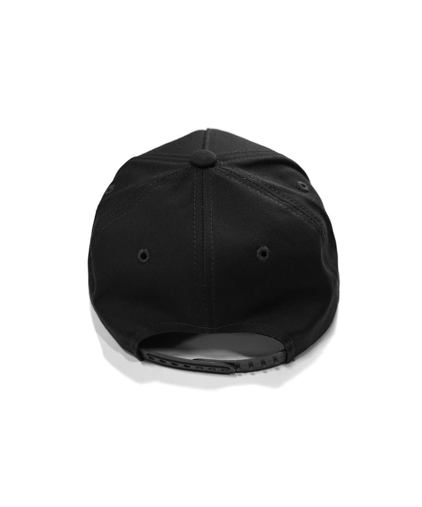 Aimnaseohyumeonbiing 5 Panel Snap Back - Black