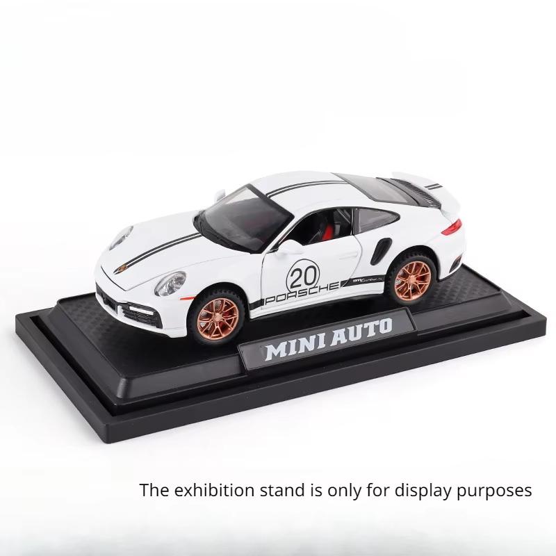 

1:32 911 Turbo S Легкосплавний автомобіль. Іграшкова модель. Металевий кузов. Литий під тиском. Супер спортивний автомобіль із функцією відтягування. Транспортні іграшки для дітей. Подарунки. білий