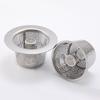 Stainless Steel Sink Strainer Round Shape Anti-blocking Drain Stopper Mesh Hair Catcher Floor Waste Filter Net