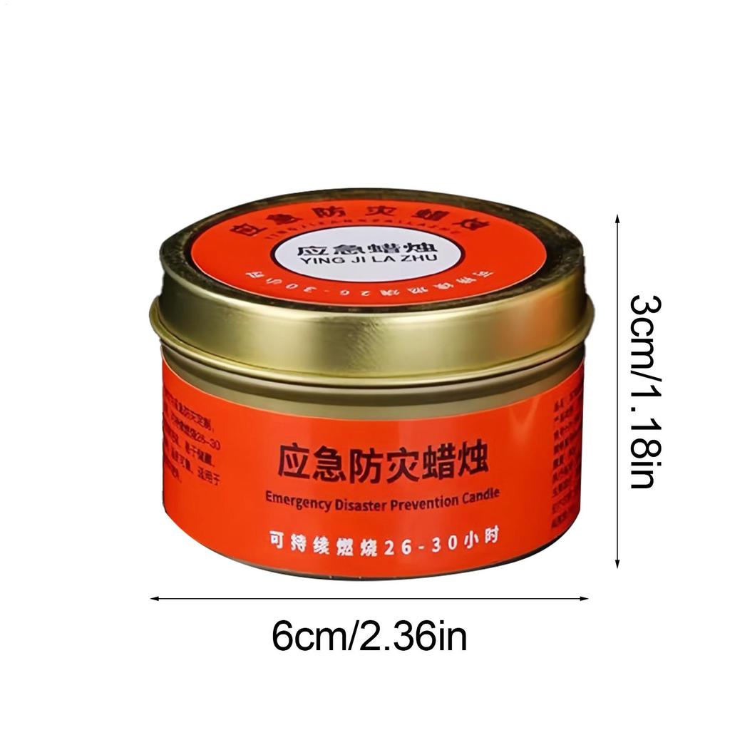 Long Burning Candles Windproof Candles Emergency Candles 30 Hour Light Long Lasting Survival Candle For Home Camping Outdoor