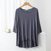 Loose Three Quarter Sleeve T-shirt for Women Summer Thin Round Neck Simple Versatile Top Base Layer T-Shirts Women’s