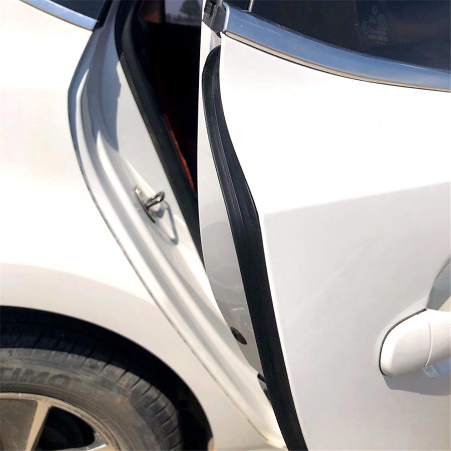 2KS 1,7M*2 Dveřní gumové těsnění Výplň Automobilové dveře Těsnění proti povětrnostním vlivům Pro ochranu C sloupku Těsnicí páska Těsnicí hmota Pro těsnění dveří automobilu