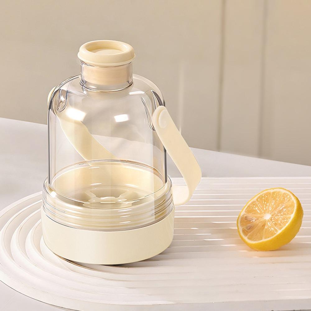 Press-type Water Bottle Ice Cube Tray Anti-leakage Ice Maker Kettle Ice Tray Mold  for Home&Travel
