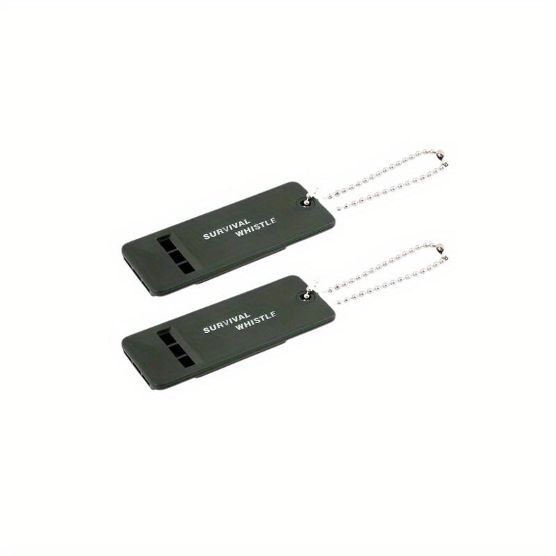 2PCS large volume survival whistle, suitable for outdoor emergency rescue signal whistle