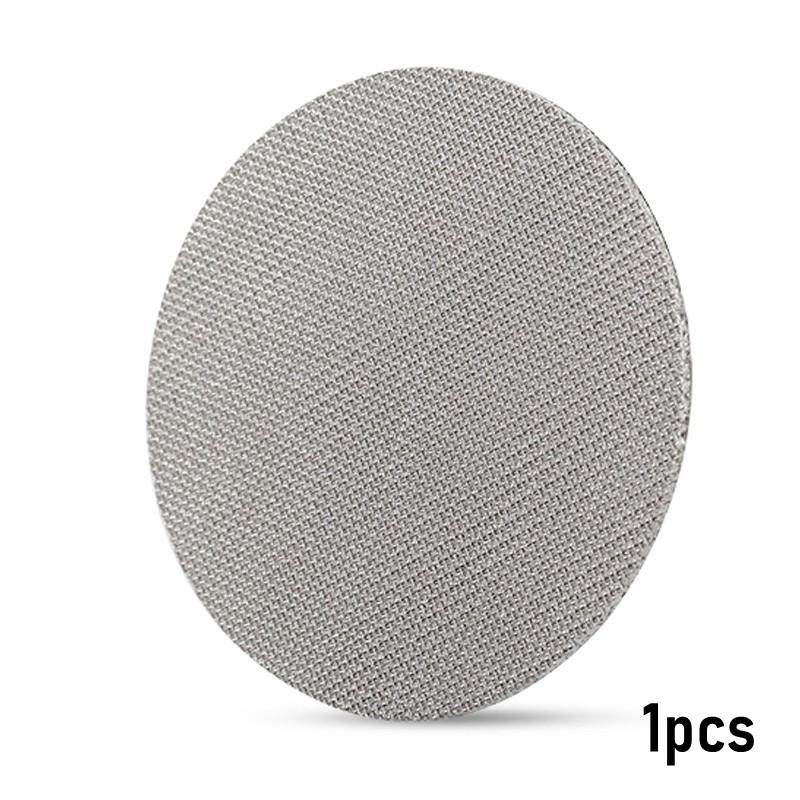 

49/51/53/58mm Reusable Coffee Puck Screen with Wood Base Single Layer Coffee Filter Mesh Coffee Handle Portafilter Puck Screen 54mm