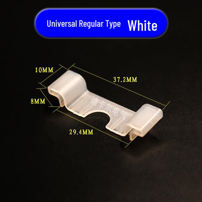 C45 Rail Cover: DIN35mm Card Slot Protector for PZ30 Distribution Box & DZ47 Breaker